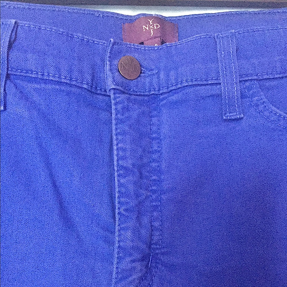 NYDJ Cobalt Blue Jeans 12P